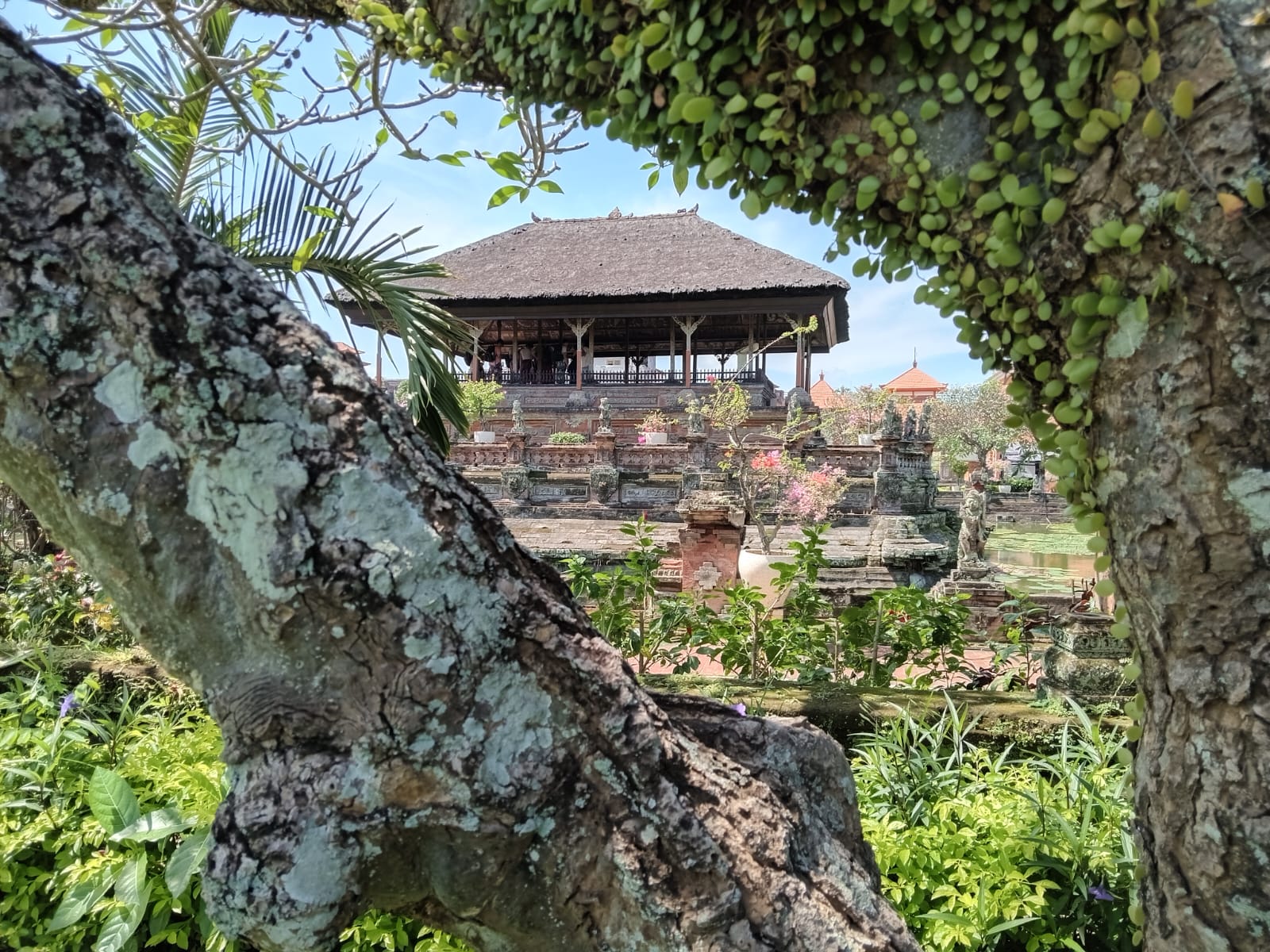 Traditional Offering Bali Holy Temple